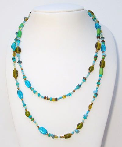sondaria  - BULK BUY 12 MEDITERANIAN NECKLACES